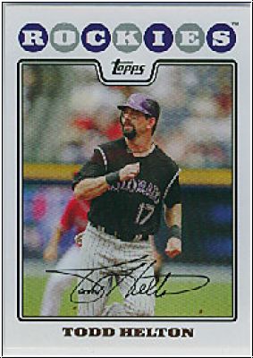 MLB 2008 Topps - No 195 - Todd Helton