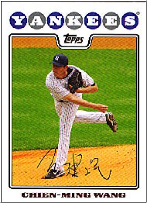 MLB 2008 Topps - No 300 - Chien-Ming Wang