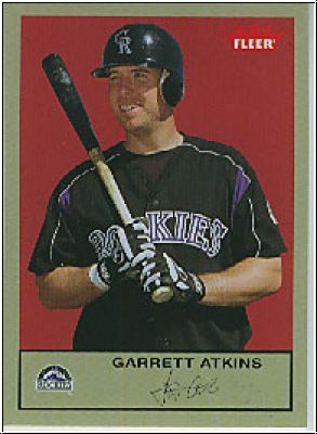MLB 2005 Fleer Tradition Gray Backs - No 64 - Garrett Atkins