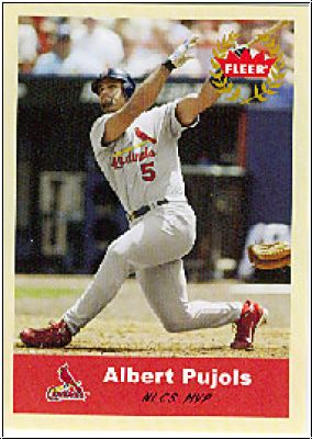 MLB 2005 Fleer Tradition - No 332 - Albert Pujols