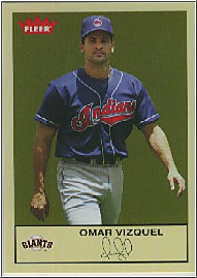MLB 2005 Fleer Tradition - No 155 - Omar Vizquel