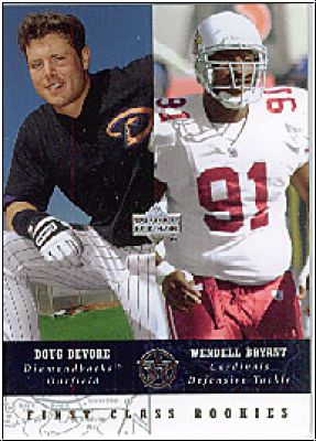 MLB/NFL 2002-03 UD SuperStars - No 252 - Doug Devore / Wendell Bryant