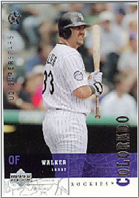 MLB 2002-03 UD SuperStars - No 65 - Larry Walker