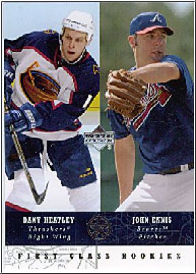 MLB/NHL 2002-03 UD SuperStars - No 255 - Dany Heatley / John Ennis