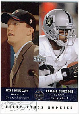 NFL/NBA 2002-03 UD SuperStars - No 270 - Mike Dunleavy / Philip Buchanon