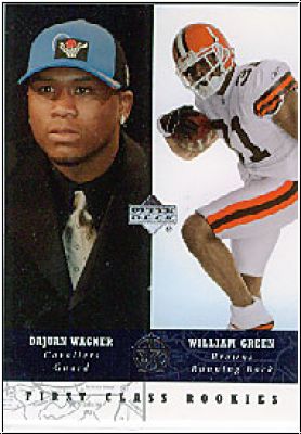 NFL/NBA 2002-03 UD SuperStars - No 262 - Dajuan Wagner / William Green