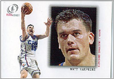 NBA 2000/01 Fleer Legacy - No 25 - Matt Harpring