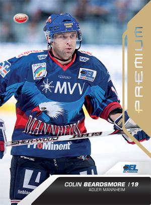 DEL 2009/10 CityPress Premium Bronze - No 340 - Colin Beardsmore