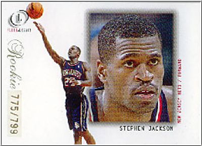 NBA 2000 / 01 Fleer Legacy - No 111 - Stephen Jackson