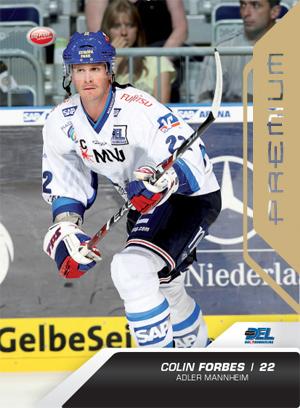 DEL 2009/10 CityPress Premium Bronze - No 341 - Colin Forbes