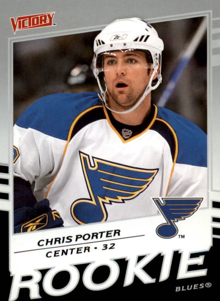 NHL 2008-09 Upper Deck Victory - No. 341 - Chris Porter
