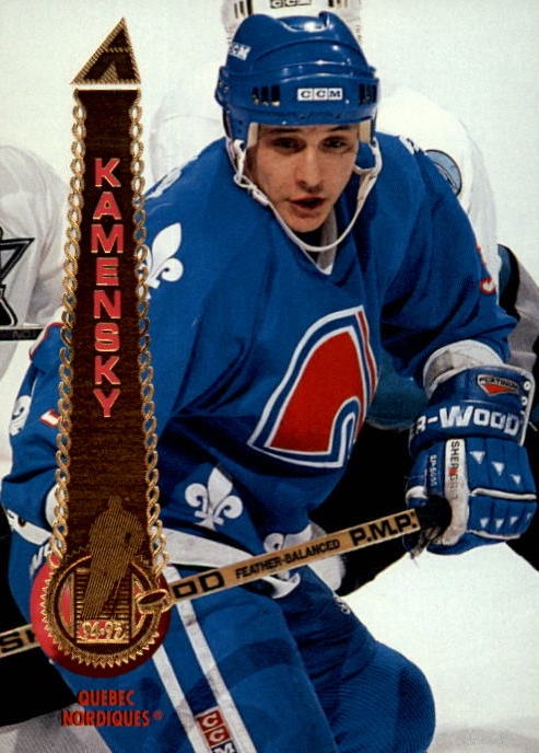 NHL 1994/95 Pinnacle - No. 343 - Valeri Kamensky