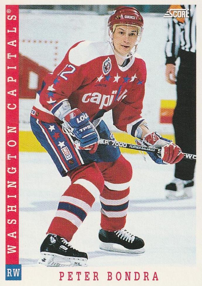 NHL 1993/94 Score Canadian - No 344 - Peter Bondra