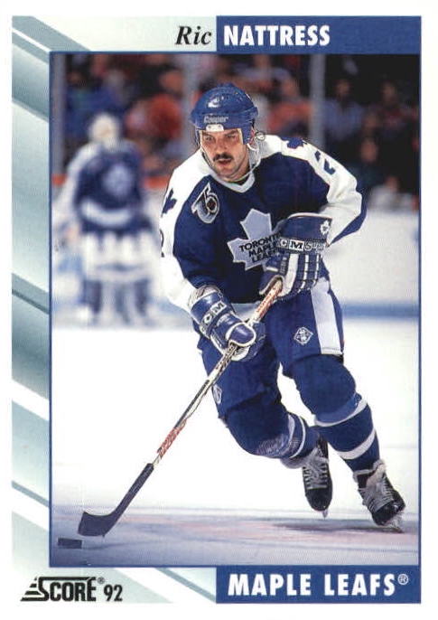NHL 1992/93 Score - No. 344 - Ric Nattress