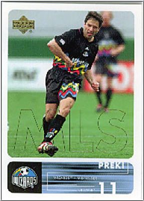Fussball 2000 Upper Deck MLS Soccer - No 72 - Preki