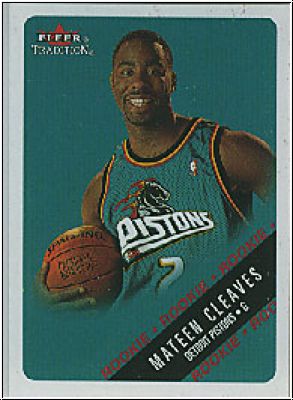 NBA 2000 / 01 Fleer Tradition - No 255 - Mateen Cleaves