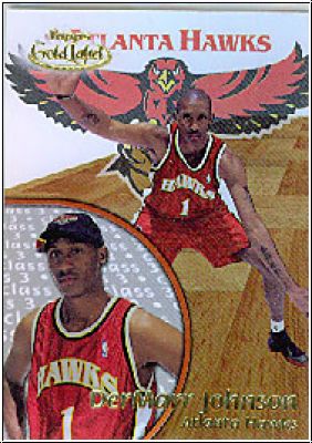 NBA 2000 / 01 Topps Gold Label Class 3 - No 86 - D. Johnson