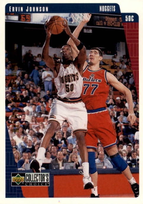 NBA 1997-98 Collector's Choice - No. 34 - Ervin Johnson