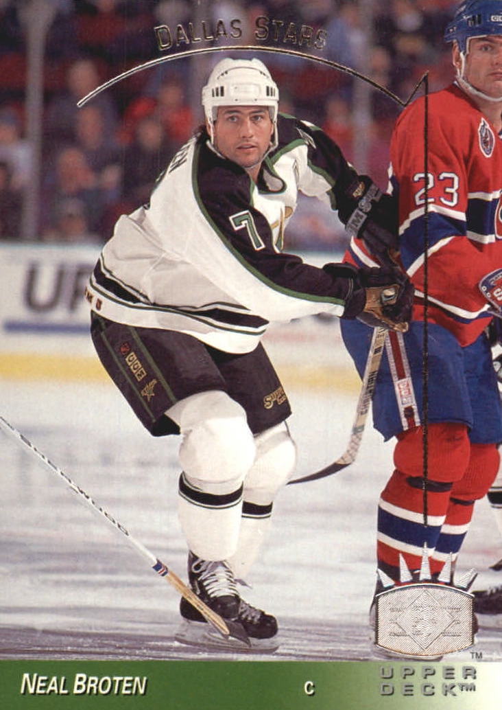 NHL 1993 / 94 Upper Deck SP Inserts - No 34 - Neal Broten