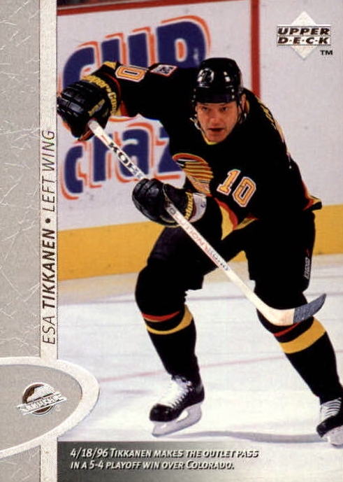 NHL 1996 / 97 Upper Deck - No 352 - Esa Tikkanen