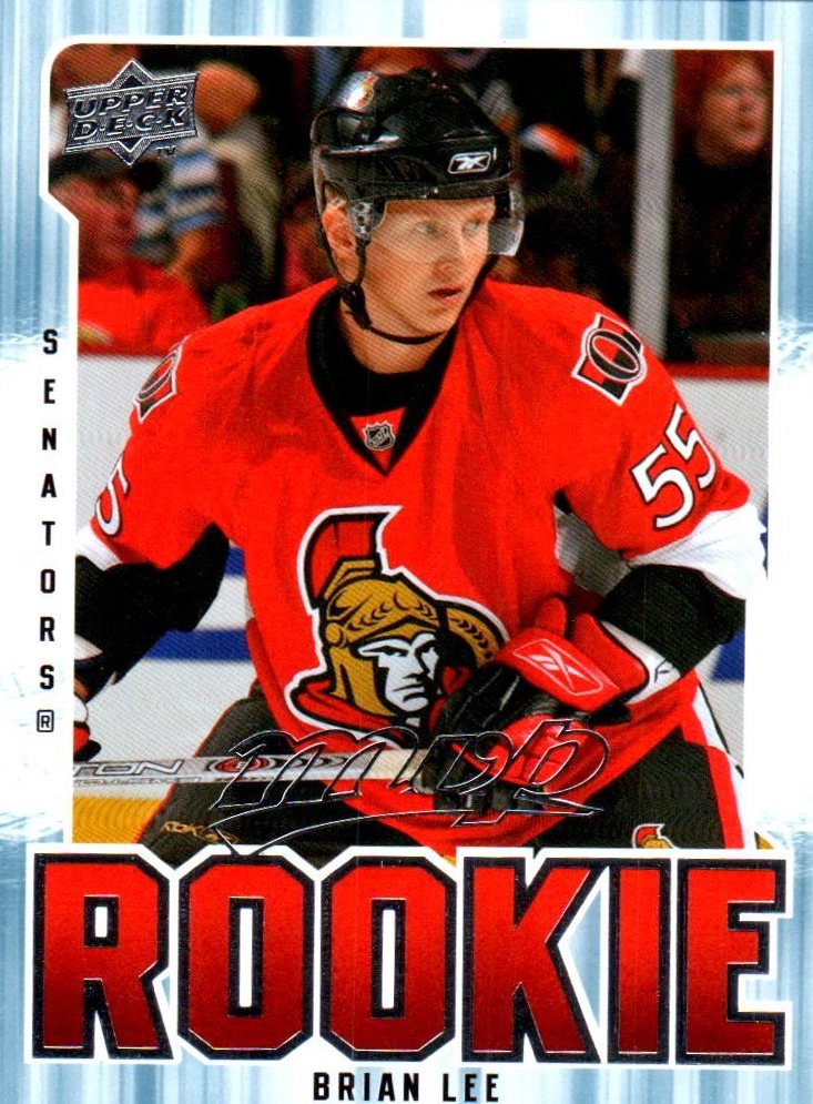 NHL 2008-09 Upper Deck MVP - No. 352 - Brian Lee