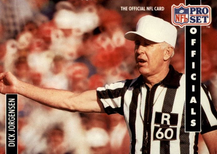 NFL 1991 ProSet - No 353 - Dick Jorgensen