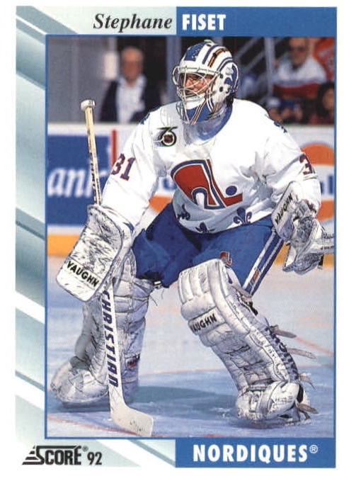 NHL 1992/93 Score - No 354 - Stephane Fiset