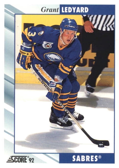 NHL 1992/93 Score - No 358 - Grant Ledyard