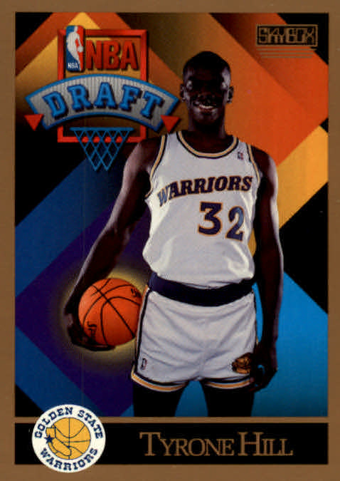 NBA 1990-91 SkyBox - No 358 - Tyrone Hill