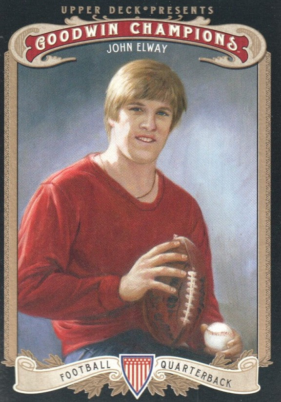 NFL 2012 Upper Deck Goodwin Champions - No 35 - John Elway