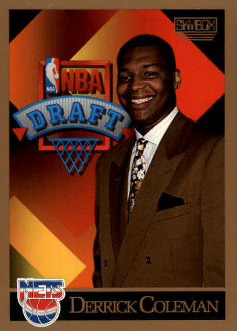 NBA 1990-91 SkyBox - No 362 - Derrick Coleman