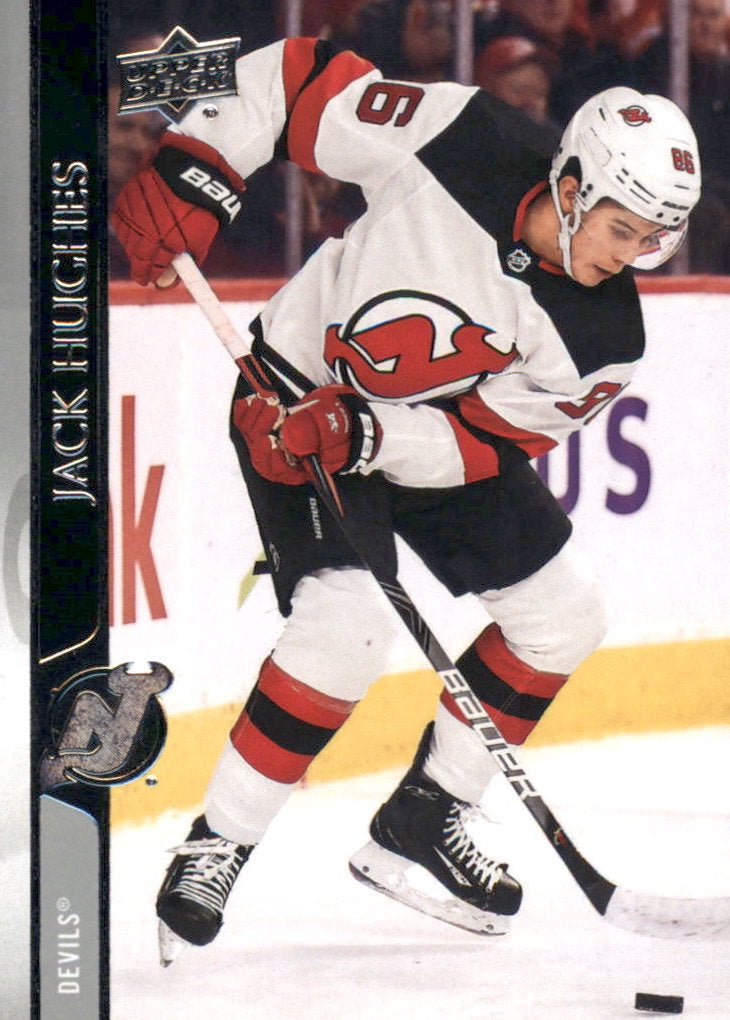 NHL 2020-21 Upper Deck - No 363 - Jack Hughes