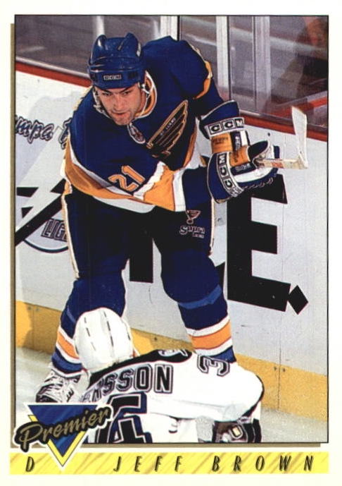 NHL 1993-94 OPC Premier - No 363 - Jeff Brown