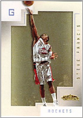 NBA 2001 / 02 Fleer Showcase - No 80 - Steve Francis