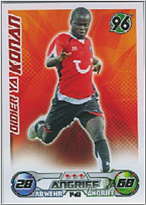 Soccer 2009/10 Topps Match Attax - No 140 - Didier Ya Konan