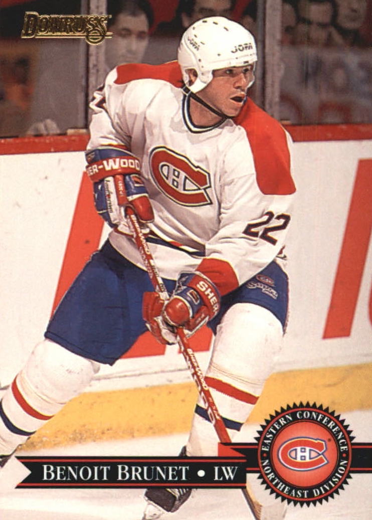 NHL 1995/96 Donruss - No. 367 - Benoit Brunet