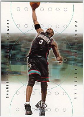 NBA 2000 / 01 SP Authentic - No 85 - Shareef Abdur-Rahim