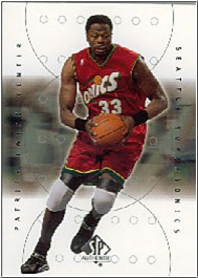 NBA 2000 / 01 SP Authentic - No 78 - Patrick Ewing