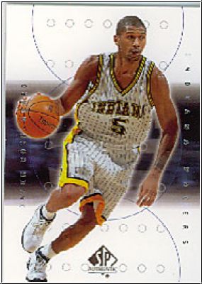 NBA 2000 / 01 SP Authentic - No 33 - Jalen Rose