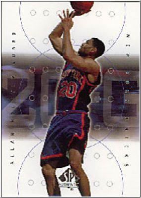 NBA 2000 / 01 SP Authentic - No 56 - Allan Houston