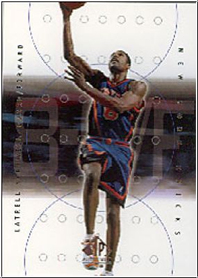 NBA 2000 / 01 SP Authentic - No 55 - Latrell Sprewell
