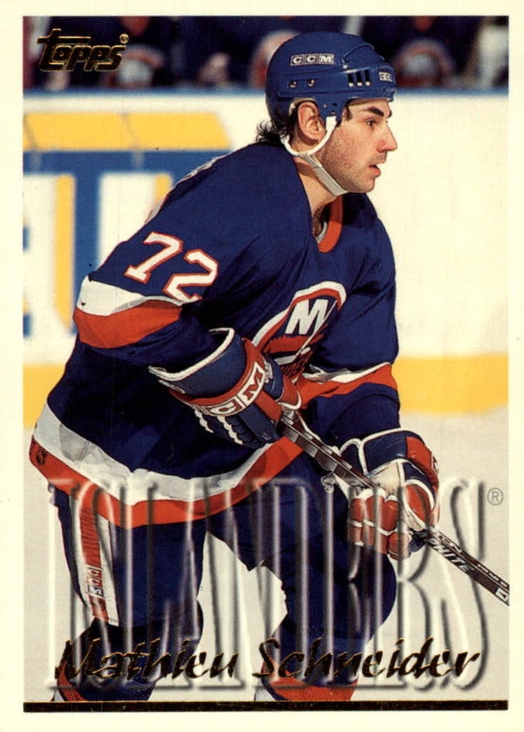 NHL 1995/96 Topps - No. 36 - Mathieu Schneider