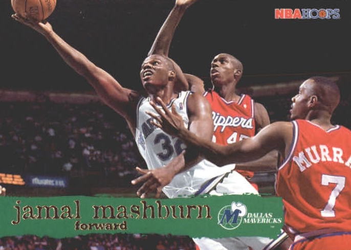 NBA 1995-96 Hoops - No. 36 - Jamal Mashburn