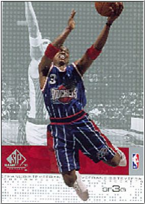 NBA 2000 / 01 SP Game Floor - No 19 - Steve Francis