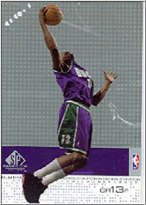 NBA 2000 / 01 SP Game Floor - No 30 - Glenn Robinson