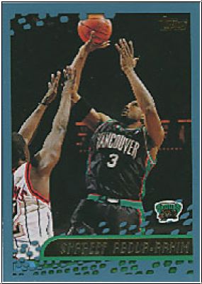 NBA 2001/02 Topps - No 200 - Shareef Abdur-Rahim