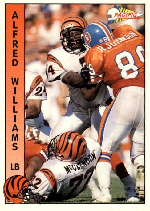 NFL 1992 Pacific - No. 372 - Alfred Williams