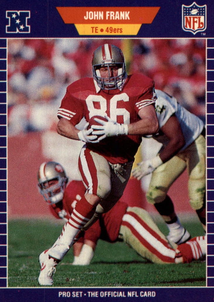 NFL 1989 ProSet - No 375 - John Frank
