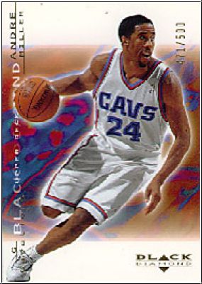 NBA 2000 / 01 Black Diamond Gold - No 14 - Andre Miller