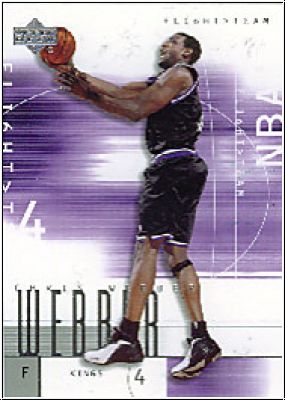 NBA 2001 / 02 Upper Deck Flight Team - No 47 - Chris Webber